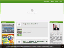 Tablet Screenshot of korsze.pl